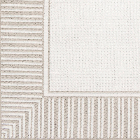Image of Surya Alfresco Cottage Taupe, White Rugs ALF-9681
