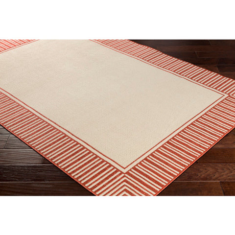 Image of Surya Alfresco Cottage Burnt Orange, Cream Rugs ALF-9683