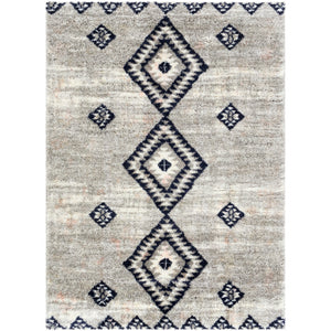 Surya Aliyah shag Global Light Gray, Cream, Medium Gray, Dark Blue, Pale Pink Rugs ALH-2313