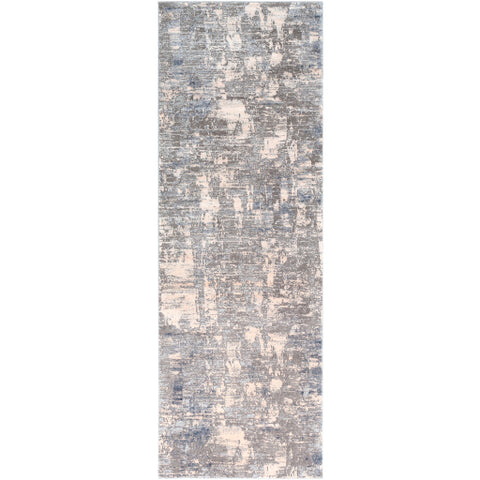 Image of Surya Alpine Modern Medium Gray, Charcoal, Ivory, Light Gray Rugs ALP-2301