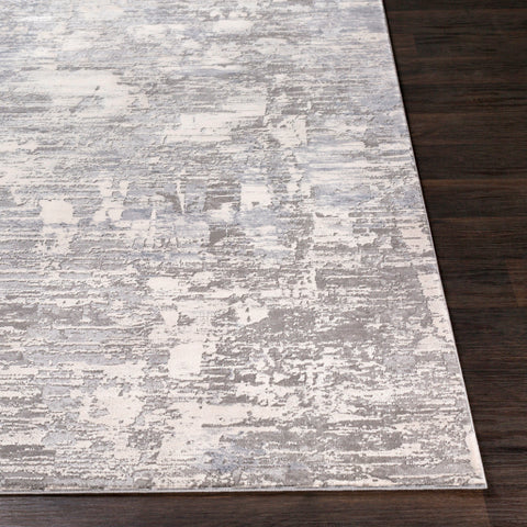 Image of Surya Alpine Modern Medium Gray, Charcoal, Ivory, Light Gray Rugs ALP-2301