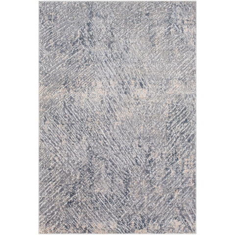 Image of Surya Alpine Modern Medium Gray, Charcoal, Ivory, Light Gray Rugs ALP-2302
