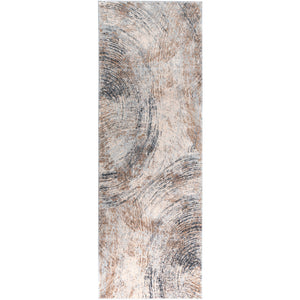 Surya Alpine Modern Charcoal, Camel, Ivory, Medium Gray, Light Gray Rugs ALP-2303