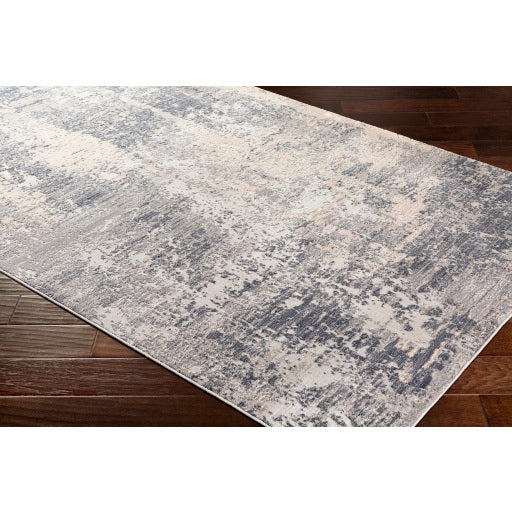 Surya Alpine Modern Medium Gray, Charcoal, Light Gray, Ivory Rugs ALP-2306