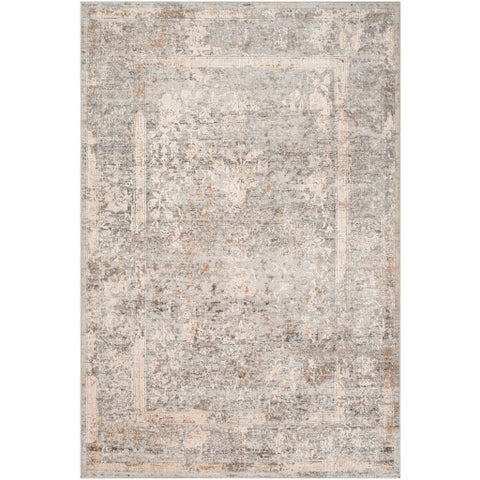 Image of Surya Alpine Traditional Light Gray, Ivory, Camel, Medium Gray, Charcoal Rugs ALP-2307