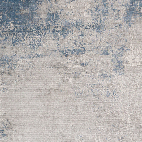 Image of Surya Alpine Modern Denim, Medium Gray, Charcoal, White Rugs ALP-2308