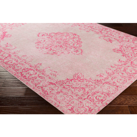 Image of Surya Amsterdam Traditional Bright Pink, Blush, Ivory Rugs AMS-1006