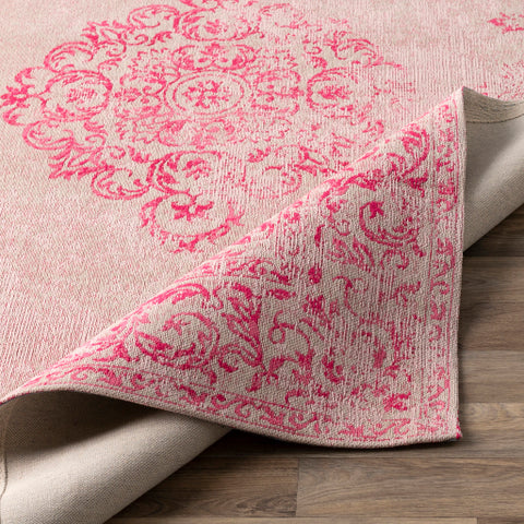 Image of Surya Amsterdam Traditional Bright Pink, Blush, Ivory Rugs AMS-1006