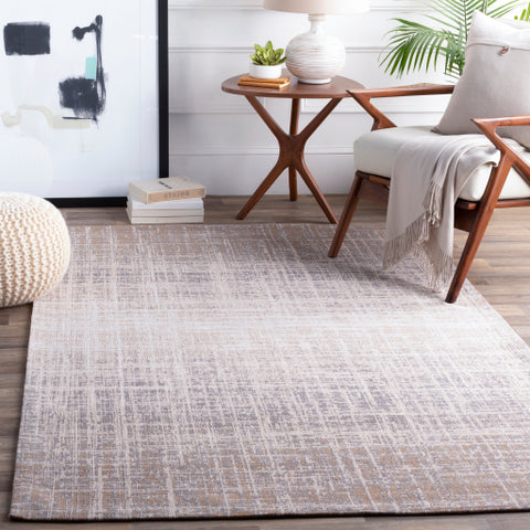 Image of Surya Amsterdam Modern Medium Gray, Khaki, White, Camel Rugs AMS-1020