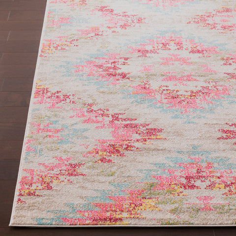 Image of Surya Anika Rustic White, Beige, Charcoal, Aqua, Bright Pink, Bright Red, Saffron, Lime Rugs ANI-1026