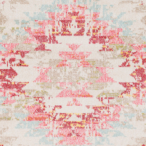Image of Surya Anika Rustic White, Beige, Charcoal, Aqua, Bright Pink, Bright Red, Saffron, Lime Rugs ANI-1026