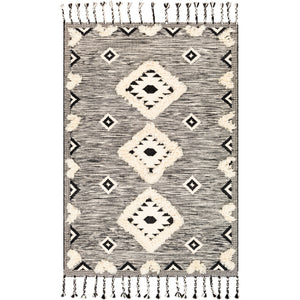 Surya Apache Global Black, Cream Rugs APA-2302