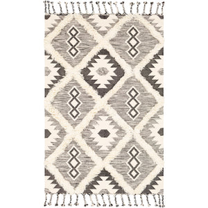 Surya Apache Global Black, Cream Rugs APA-2303