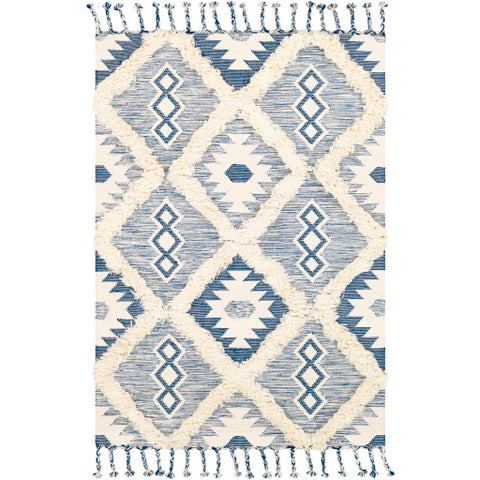 Image of Surya Apache Global Dark Blue, Cream Rugs APA-2304