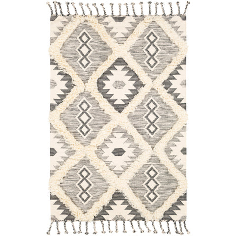 Image of Surya Apache Global Charcoal, Cream Rugs APA-2305