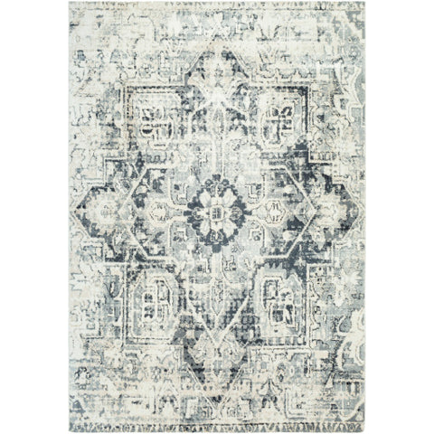 Image of Surya Apricity Traditional Light Gray, Medium Gray, White, Cream Rugs APY-1015