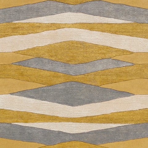Image of Surya Artist Studio Modern Wheat, Mustard, Medium Gray, Cream Rugs ART-252