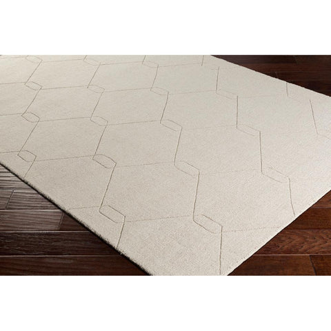 Image of Surya Ashlee Solid & Border Ivory Rugs ASL-1030-Wanderlust Rugs