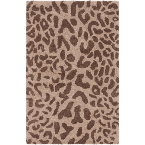 Image of Surya Athena Modern Dark Brown, Camel Rugs ATH-5000