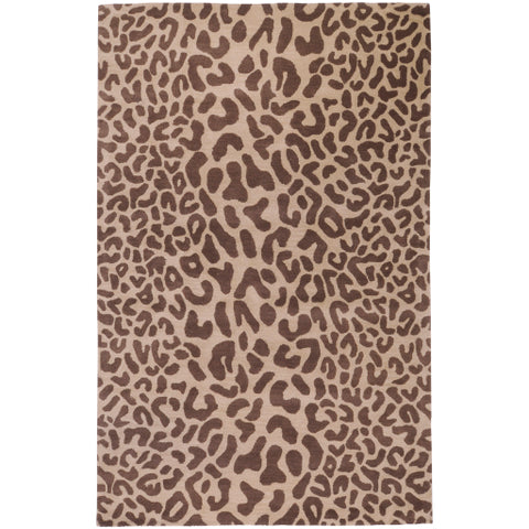 Image of Surya Athena Modern Dark Brown, Camel Rugs ATH-5000