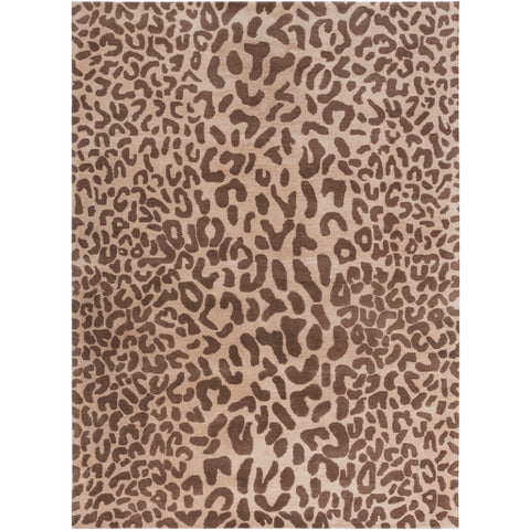 Image of Surya Athena Modern Dark Brown, Camel Rugs ATH-5000