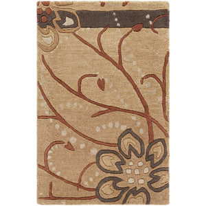 Surya Athena Modern Camel, Khaki, Tan, Dark Brown Rugs ATH-5006