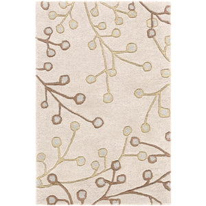 Surya Athena Cottage Taupe, Dark Brown, Camel, Medium Gray Rugs ATH-5008