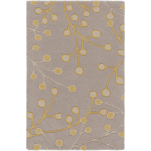 Surya Athena Cottage Taupe, Mustard Rugs ATH-5060