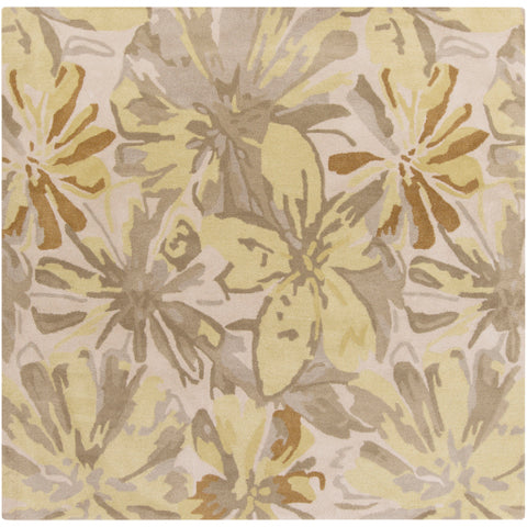 Image of Surya Athena Modern Lime, Butter, Taupe, Tan, Ivory Rugs ATH-5071