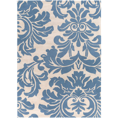 Image of Surya Athena Traditional Denim, Cream Rugs ATH-5076