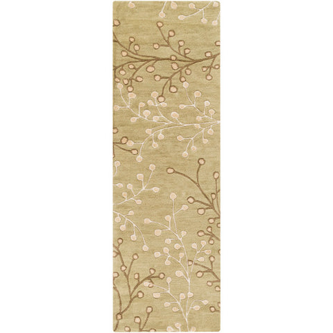 Image of Surya Athena Cottage Taupe, Olive, Tan, Camel Rugs ATH-5113