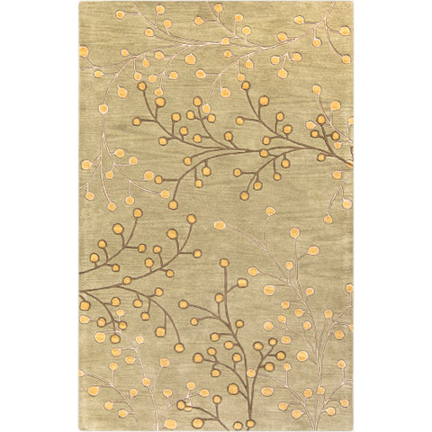 Image of Surya Athena Cottage Taupe, Olive, Tan, Camel Rugs ATH-5113