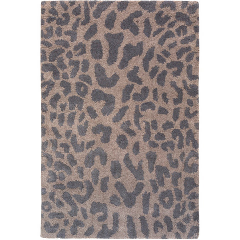 Image of Surya Athena Modern Charcoal, Dark Brown Rugs ATH-5114