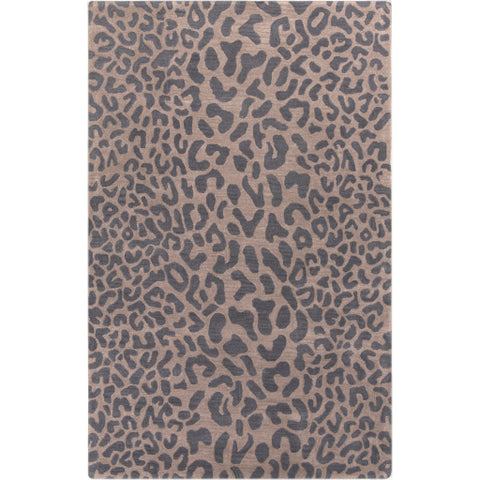 Image of Surya Athena Modern Charcoal, Dark Brown Rugs ATH-5114