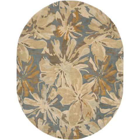 Image of Surya Athena Modern Beige, Camel, Teal, Tan, Taupe, Denim Rugs ATH-5149