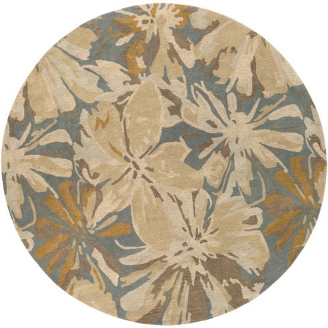 Image of Surya Athena Modern Beige, Camel, Teal, Tan, Taupe, Denim Rugs ATH-5149