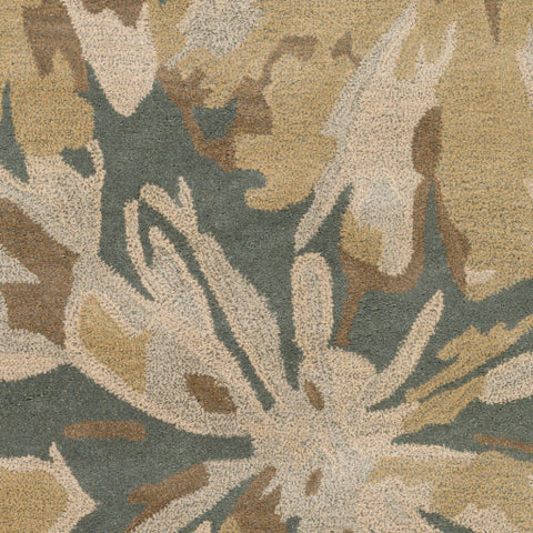 Image of Surya Athena Modern Beige, Camel, Teal, Tan, Taupe, Denim Rugs ATH-5149