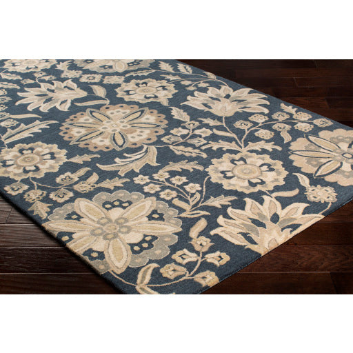 Surya Athena Cottage Charcoal, Khaki, Medium Gray, Camel Rugs ATH-5153