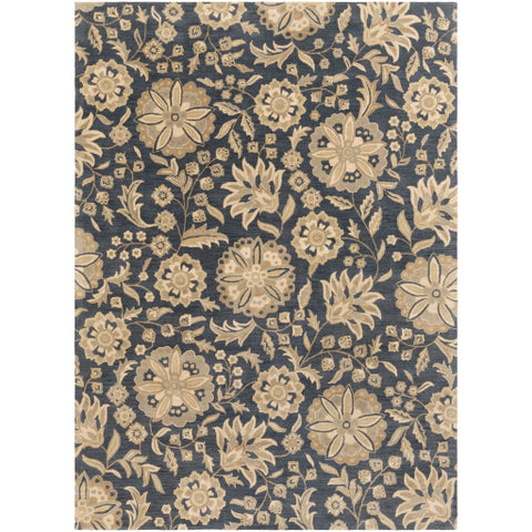 Image of Surya Athena Cottage Charcoal, Khaki, Medium Gray, Camel Rugs ATH-5153