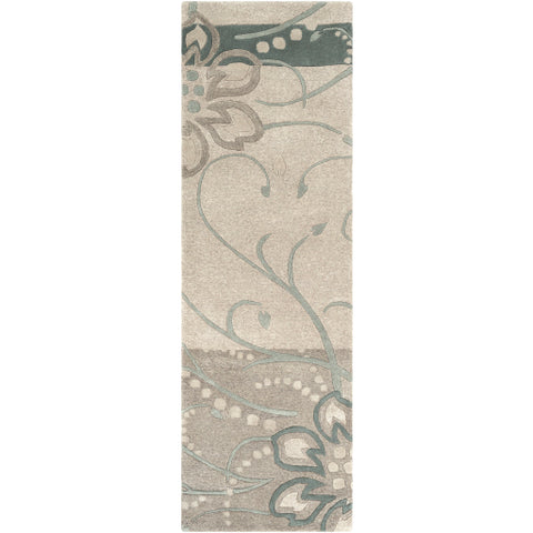 Image of Surya Athena Modern Sage, Light Gray, Teal, Medium Gray, Beige Rugs ATH-5155