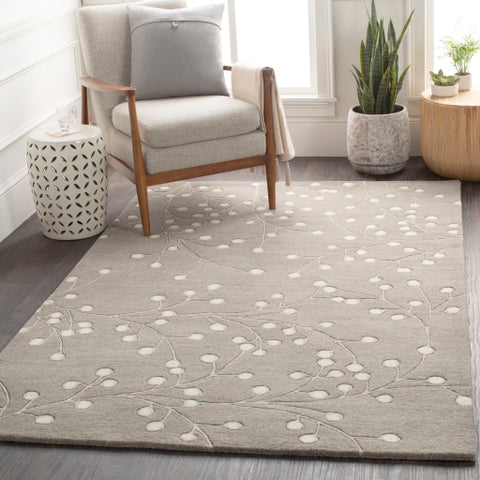 Image of Surya Athena Cottage Medium Gray, Light Gray, Beige Rugs ATH-5157