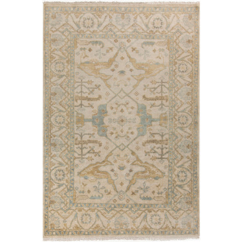 Image of Surya Antique Traditional Sage, Khaki, Medium Gray Rugs ATQ-1000