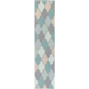 Surya Pollack Cottage Medium Gray, Charcoal, Sage, Teal, Sea Foam, Taupe Rugs AWAH-2036