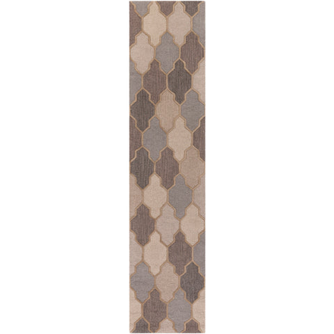 Image of Surya Pollack Cottage Khaki, Camel, Medium Gray, Light Gray, Taupe, Tan Rugs AWAH-2037