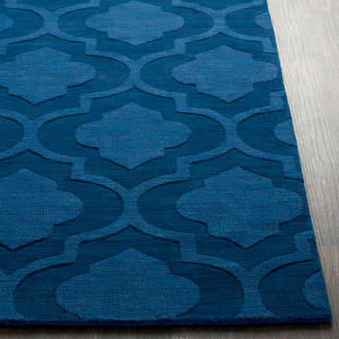 Image of Surya Central Park Modern Dark Blue Rugs AWHP-4008