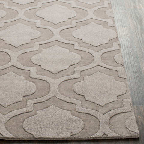 Image of Surya Central Park Modern Taupe, Mauve Rugs AWHP-4009