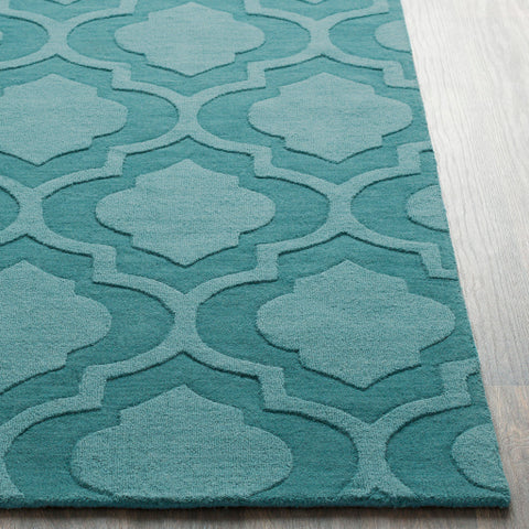 Image of Surya Central Park Modern Teal Rugs AWHP-4010