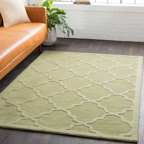 Image of Surya Central Park Modern Grass Green Rugs AWHP-4016