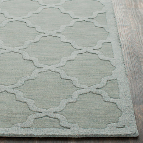 Image of Surya Central Park Modern Ice Blue, Sage Rugs AWHP-4017