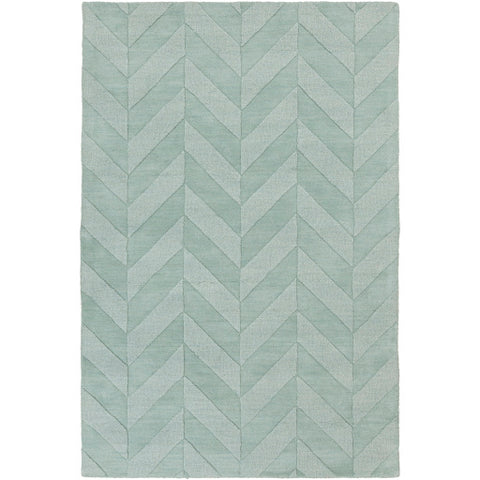 Image of Surya Central Park Modern Ice Blue, Sage Rugs AWHP-4027